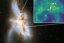 科學(xué)家發(fā)現(xiàn)巨大星系同時合并