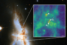 天文學(xué)家在NGC 6240中發(fā)現(xiàn)三個(gè)超大質(zhì)量黑洞