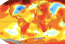 地球上約有26000個(gè)氣象站不斷地向國(guó)家海洋和大氣管理局提供有關(guān)陸地溫度的數(shù)據(jù)