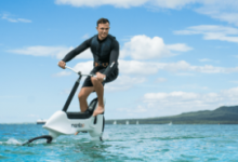 Manta5 Hydrofoil eBike是一款可以騎在水上的電動自行車