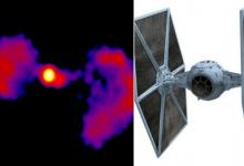 美國宇航局從星際大戰(zhàn)中發(fā)現了一個看起來像TIE戰(zhàn)斗機的新星系