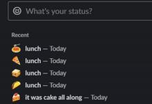 Slack的新近狀態(tài)功能使我們在許多午餐時間都無法自拔
