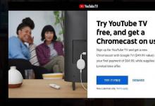 新注冊(cè)的YouTube電視提供了Google TV的免費(fèi)Chromecast