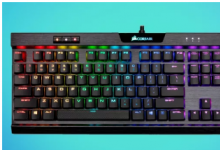 Corsair K70 RGB MK.2薄型機械游戲鍵盤僅售$89