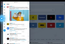 最新的Opera瀏覽器內(nèi)置Twitter