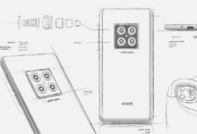 一張疑似榮耀V30的設(shè)計手稿曝光
