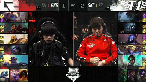 MSI2016半決賽RNGvsSKT比賽視頻回放 SKT3：1擊敗RNG