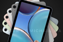 iPad mini 6渲染圖在網(wǎng)上曝光沿用了iPad Air的外觀設(shè)計風(fēng)格