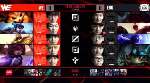 lpl2018春季賽2月4日WEvsEDG比賽視頻：EDG2：1擊敗WE