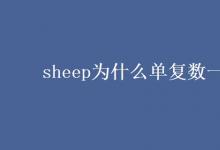 教育資訊：sheep為什么單復(fù)數(shù)一樣