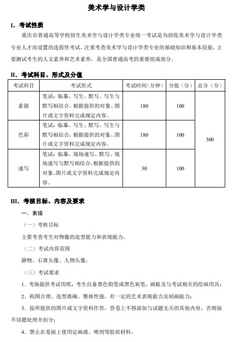 重慶藝術(shù)類專業(yè)統(tǒng)一考試大綱1.jpg