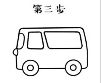 兒童簡(jiǎn)筆畫救護(hù)車的畫法 兒童簡(jiǎn)筆畫救護(hù)車怎么畫3