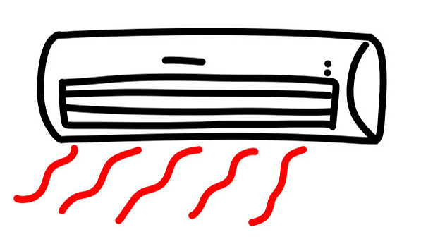 空調(diào)簡筆畫圖片步驟4