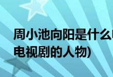 周小池向陽(yáng)是什么電視劇(周小池向陽(yáng)是什么電視劇的人物)