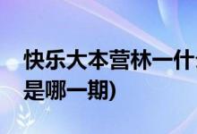 快樂(lè)大本營(yíng)林一什么時(shí)候播(快樂(lè)大本營(yíng)林一是哪一期)