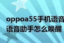 oppoa55手機語音助手怎么喚醒（oppoa55語音助手怎么喚醒）