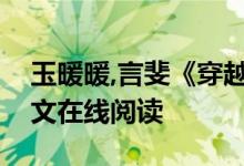 玉暖暖,言斐《穿越之嬌妾成妻》玉暖暖開全文在線閱讀