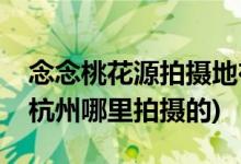 念念桃花源拍攝地在杭州哪里(念念桃花源在杭州哪里拍攝的)