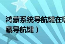 鴻蒙系統(tǒng)導航鍵在哪里設置（鴻蒙系統(tǒng)如何隱藏導航鍵）