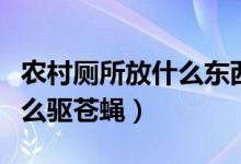 農(nóng)村廁所放什么東西不生蒼蠅（農(nóng)村廁所放什么驅(qū)蒼蠅）