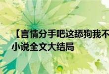 【言情分手吧這舔狗我不當(dāng)了蘇潯傅清時/紅馬甲】紅馬甲小說全文大結(jié)局