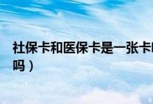 社?？ê歪t(yī)保卡是一張卡嗎上海（社?？ê歪t(yī)保卡是一張卡嗎）