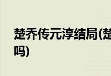 楚喬傳元淳結(jié)局(楚喬傳中公主元淳最后死了嗎)