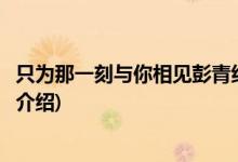 只為那一刻與你相見彭青結(jié)局(只為那一刻與你相見彭青結(jié)局介紹)