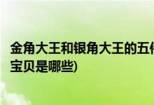 金角大王和銀角大王的五件寶貝(金角大王和銀角大王的五件寶貝是哪些)