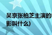 吳京張柏芝主演的電影(吳京張柏芝主演的電影叫什么)