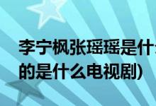 李寧楓張瑤瑤是什么電視劇(李寧楓張瑤瑤演的是什么電視劇)