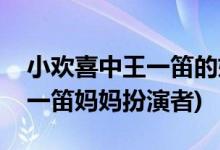 小歡喜中王一笛的媽媽是誰演的(小歡喜中王一笛媽媽扮演者)