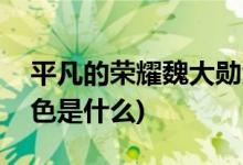 平凡的榮耀魏大勛角色(平凡的榮耀魏大勛角色是什么)