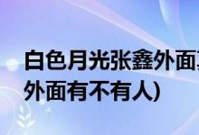 白色月光張鑫外面真的有人嗎(白色月光張鑫外面有不有人)