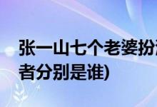 張一山七個老婆扮演者(張一山七個老婆扮演者分別是誰)