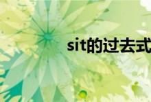 sit的過去式（sit的過去式）