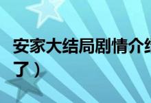 安家大結(jié)局劇情介紹（王子健和朱閃閃在一起了）