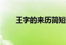 王字的來(lái)歷簡(jiǎn)短50字（王字的來(lái)歷）