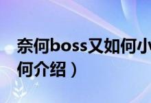 奈何boss又如何小說叫什么（奈何boss又如何介紹）