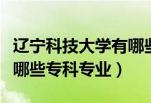 遼寧科技大學(xué)有哪些專業(yè)好（遼寧科技大學(xué)有哪些?？茖I(yè)）