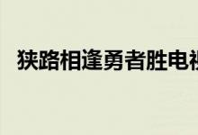 狹路相逢勇者勝電視?。íM路相逢勇者勝）