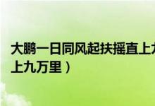 大鵬一日同風(fēng)起扶搖直上九萬(wàn)里圖（大鵬一日同風(fēng)起 扶搖直上九萬(wàn)里）