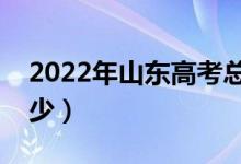 2022年山東高考總分及各科分?jǐn)?shù)（分值是多少）