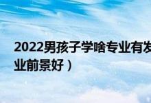 2022男孩子學(xué)啥專(zhuān)業(yè)有發(fā)展前景（2022男孩大學(xué)學(xué)什么專(zhuān)業(yè)前景好）