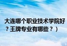 大連哪個職業(yè)技術學院好（2022年大連職業(yè)技術學院怎么樣？王牌專業(yè)有哪些？）