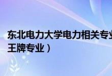 東北電力大學電力相關(guān)專業(yè)（2022東北電力大學開設(shè)了哪些王牌專業(yè)）