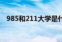 985和211大學(xué)是什么意思（有什么區(qū)別）