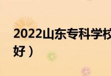 2022山東專科學(xué)校排名（哪些大專院校比較好）