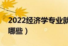 2022經(jīng)濟學專業(yè)就業(yè)前景如何（就業(yè)方向有哪些）