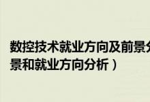 數(shù)控技術(shù)就業(yè)方向及前景分析（2022年數(shù)控技術(shù)專業(yè)就業(yè)前景和就業(yè)方向分析）